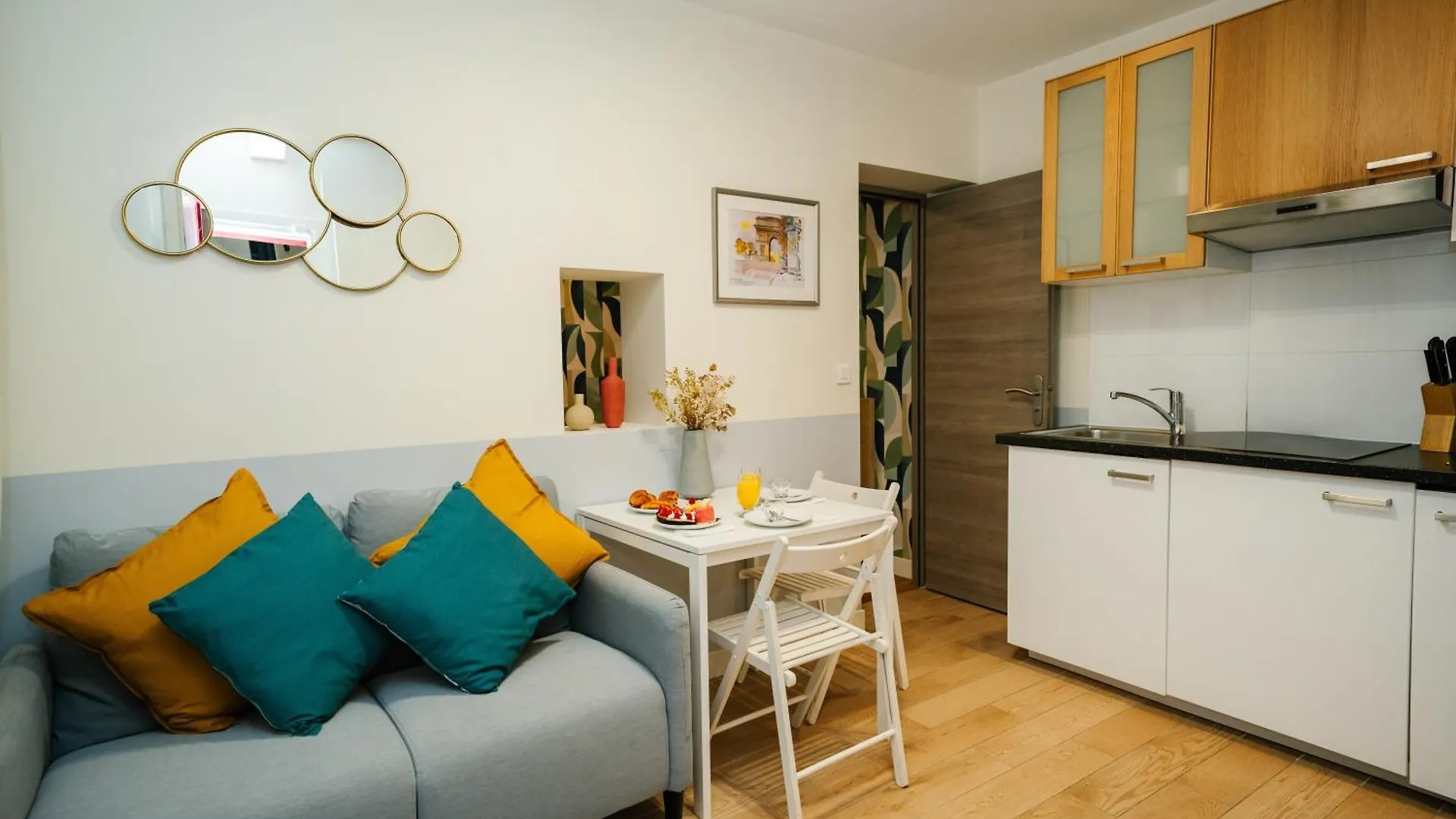 Apartamento Parisian Elegance Wood Near Bastille And Marais