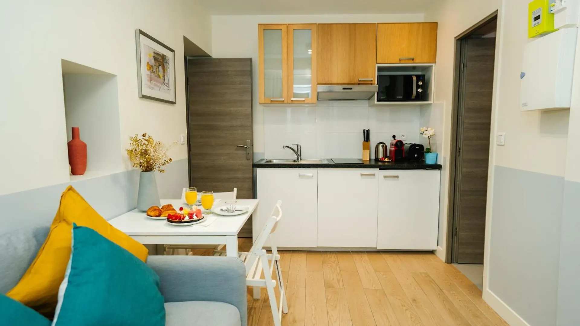 Apartamento Parisian Elegance Wood Near Bastille And Marais